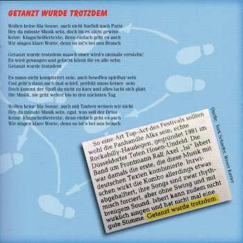 CD Panhandle Alks: Getanzt Wurde Trotzdem