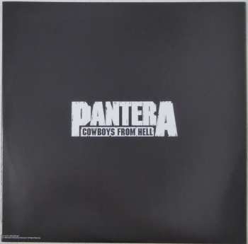 2LP Pantera: Cowboys From Hell