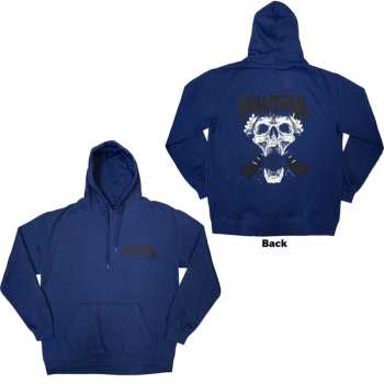 Mercancía Pantera: Pantera Unisex Pullover Hoodie: Mouth For War B&w (back Print) (small) S