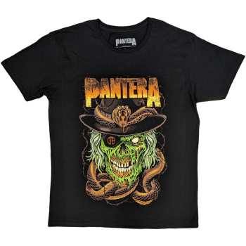 Mercancía Pantera: Pantera Unisex T-shirt: Snake & Skull (small) S