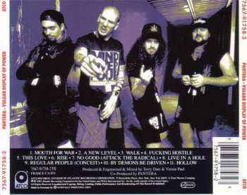 CD Pantera: Vulgar Display Of Power