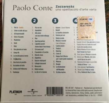 4CD Paolo Conte: Zazzarazàz Uno Spettacolo d'Arte Varia