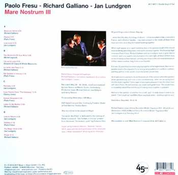 2LP Paolo Fresu: Mare Nostrum III