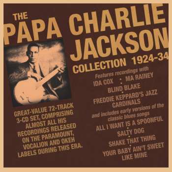 3CD Papa Charlie Jackson: Collection 1924-34