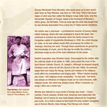 2CD Papa Wemba: Mwana Molokai - The First Twenty Years