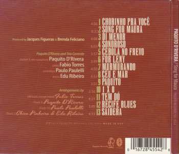 CD Paquito D'Rivera: Song For Maura