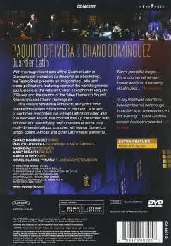 DVD Paquito D'Rivera & Chano Domínguez: Quartier Latin