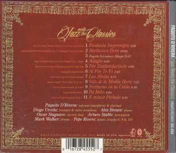 CD Paquito D'Rivera: Jazz Meets The Classics