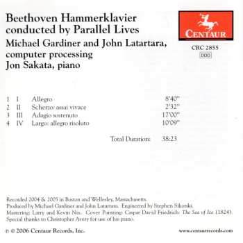 CD Parallel Lives: Beethoven Hammerklavier