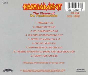 CD Parliament: The Clones Of Dr. Funkenstein