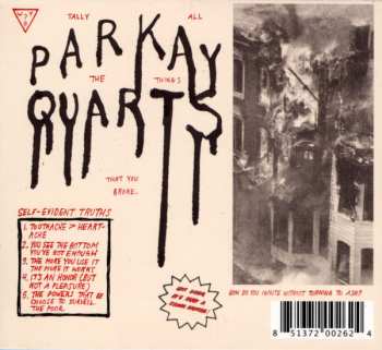 2CD/Caja Parquet Courts: Light Up Gold / Tally All The Things That You Broke