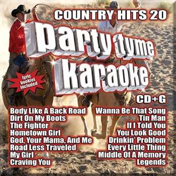 Album Party Tyme Karaoke: Country Hits 20 / Various: Party Tyme Karaoke: Country Hits 20