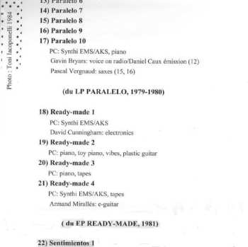 CD Pascal Comelade: Back To Schizo (1975 - 1983)