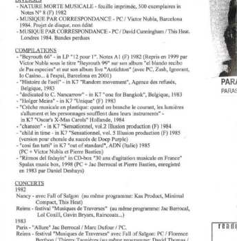 CD Pascal Comelade: Back To Schizo (1975 - 1983)