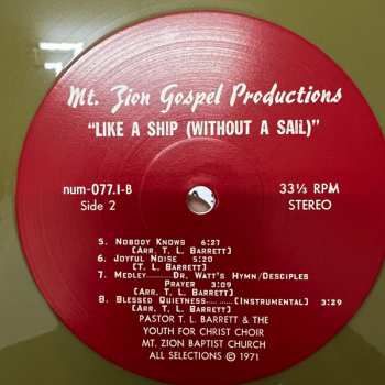 5LP Pastor T. L. Barrett: I Shall Wear A Crown LTD | CLR