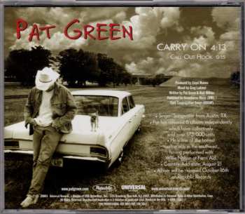 CD Pat Green: Carry On