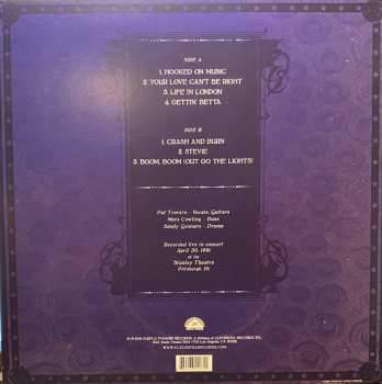 LP Pat Travers Band: Live In Concert - April 30th 1981 LTD | CLR