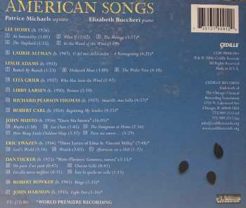 CD Patrice Michaels: American Songs
