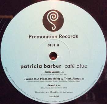 2LP Patricia Barber: Café Blue