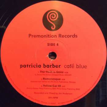 2LP Patricia Barber: Café Blue