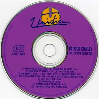 CD Patrick Cowley: The Ultimate Collection
