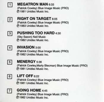 CD Patrick Cowley: The Ultimate Collection