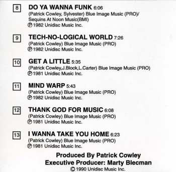 CD Patrick Cowley: The Ultimate Collection