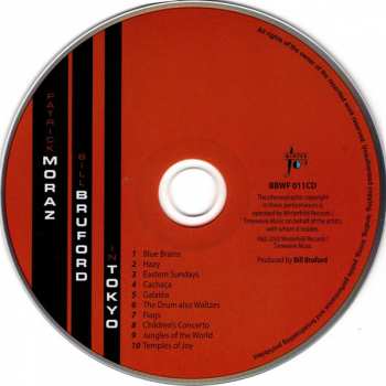 3CD Patrick Moraz: Temples Of Joy