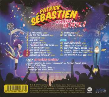 CD/DVD/Caja Patrick Sébastien: Ça Va Être Ta Fête LTD
