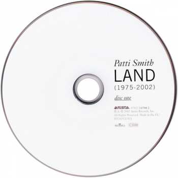 2CD Patti Smith: Land (1975-2002)