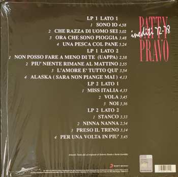 2LP Patty Pravo: Inediti 1972 - 1978
