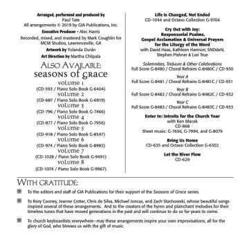 CD Paul A. Tate: Seasons Of Grace Volume 8