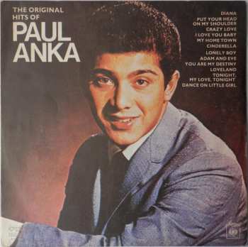 LP Paul Anka: The Original Hits Of Paul Anka (ŠTÍTEK S HVĚZDAMI)