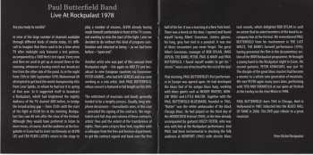 CD/DVD Paul Butterfield Band: Live At Rockpalast 1978