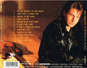 CD Paul Camilleri: In The Middle Of The Night