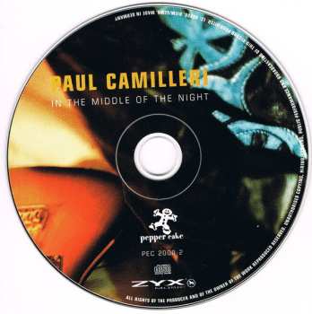 CD Paul Camilleri: In The Middle Of The Night