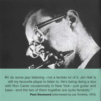 4CD/Caja Paul Desmond Jim Hall Quartet: Complete Recordings