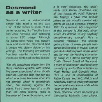 4CD/Caja Paul Desmond Jim Hall Quartet: Complete Recordings