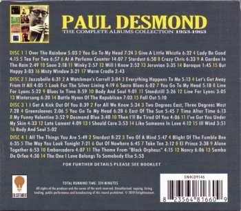 4CD/Caja Paul Desmond: The Complete Albums Collection 1953-1963