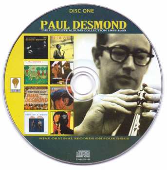 4CD/Caja Paul Desmond: The Complete Albums Collection 1953-1963