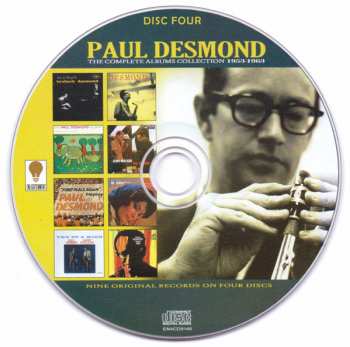 4CD/Caja Paul Desmond: The Complete Albums Collection 1953-1963