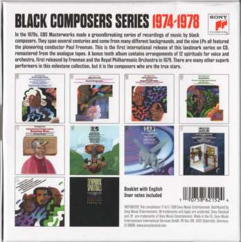 10CD/Caja Various: Black Composers Series 1974-1978