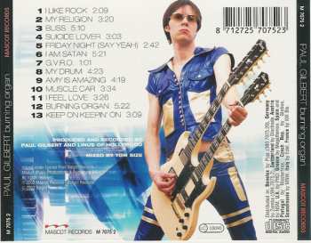CD Paul Gilbert: Burning Organ