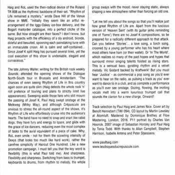 2CD Paul Haig: Metamorphosis