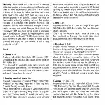 2CD Paul Haig: Metamorphosis