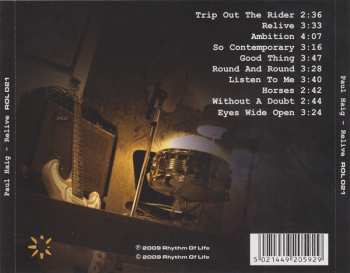 CD Paul Haig: Relive