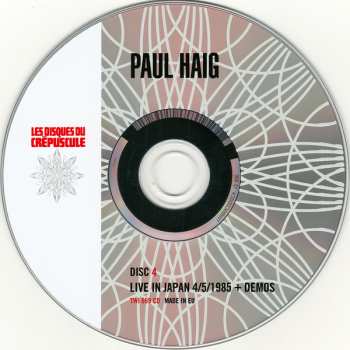 4CD/Caja Paul Haig: The Warp Of Pure Fun