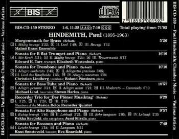 CD Paul Hindemith: Chamber Music