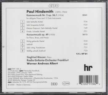 5CD/Caja Paul Hindemith: Complete Orchestral Works 2