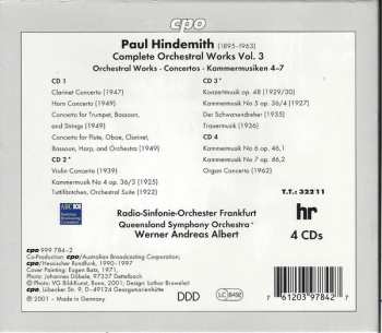 4CD/Caja Paul Hindemith: Complete Orchestral Works 3